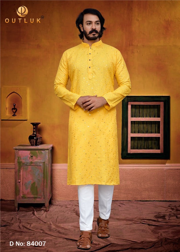 Party Wear Kurta Pajama Outlook Vol 84 Anant Tex Exports Private Limited