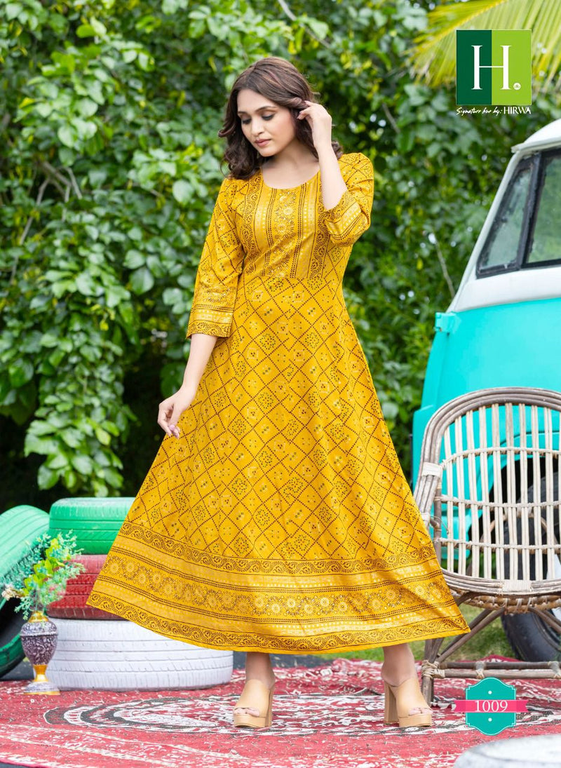 HIRWA SUNLIGHT VOL 2 RAYON KURTI Anant Tex Exports Private Limited