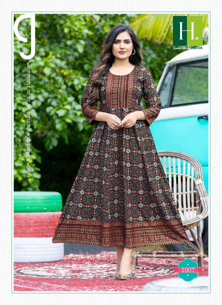 HIRWA SUNLIGHT VOL 2 RAYON KURTI Anant Tex Exports Private Limited