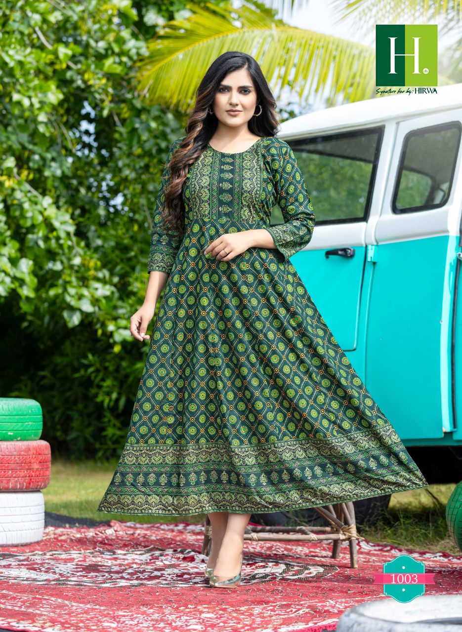 HIRWA SUNLIGHT VOL 2 RAYON KURTI Anant Tex Exports Private Limited