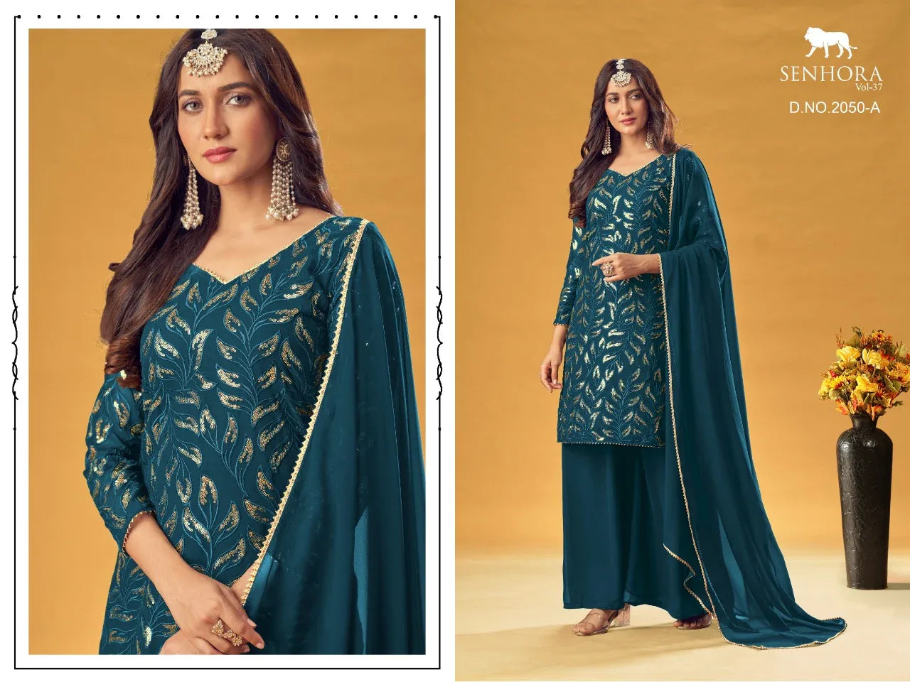 SENHORA VOL 37 GEORGETTE SALWAR SUITS Anant Tex Exports Private Limited