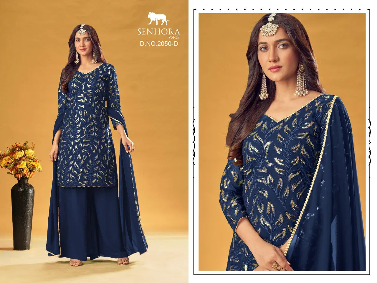 SENHORA VOL 37 GEORGETTE SALWAR SUITS Anant Tex Exports Private Limited