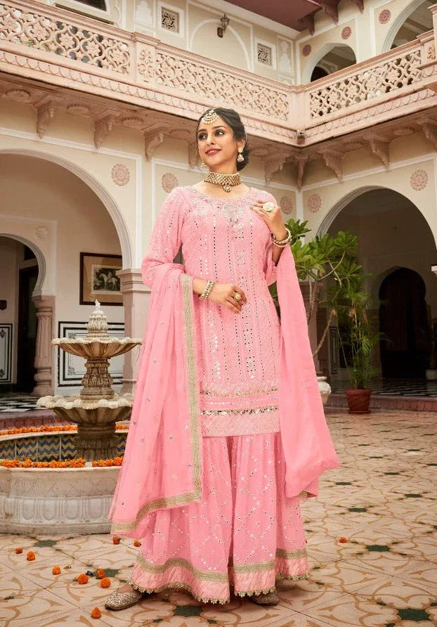 Eba Lifestyle Armani Vol 3 Designer Palazzo Style Ladies Wear Collection Anant Tex Exports Private Limited