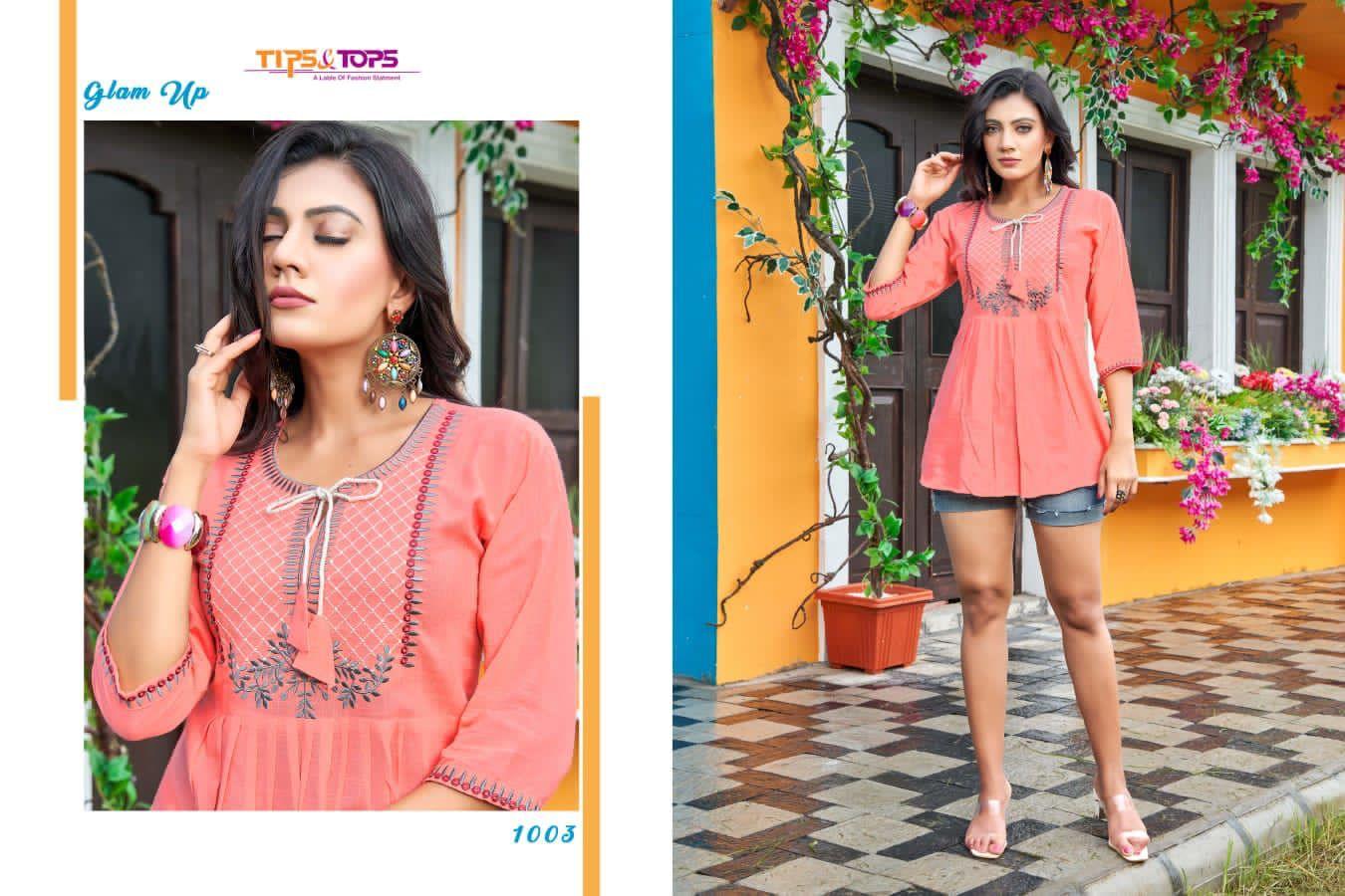 TIPS &amp; TOPS  PULPY VOL-9 KURTI Anant Tex Exports Private Limited