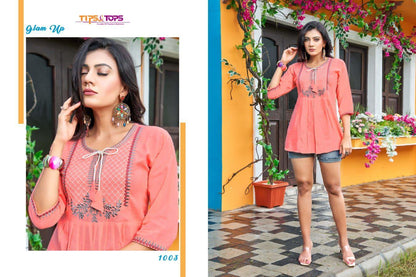 TIPS &amp; TOPS  PULPY VOL-9 KURTI Anant Tex Exports Private Limited