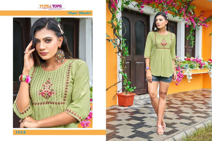 TIPS &amp; TOPS  PULPY VOL-9 KURTI Anant Tex Exports Private Limited