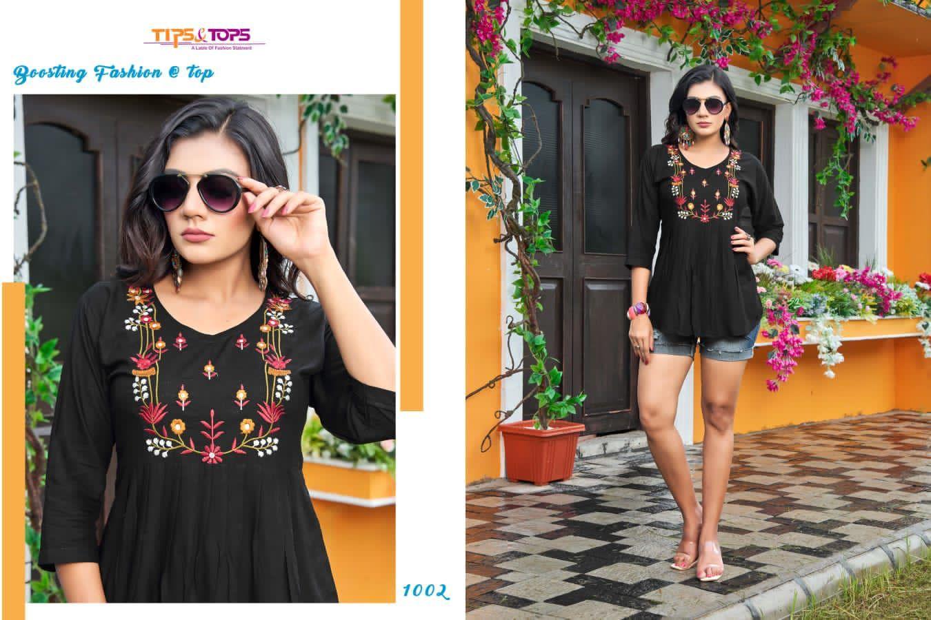 TIPS &amp; TOPS  PULPY VOL-9 KURTI Anant Tex Exports Private Limited