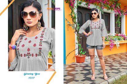 TIPS &amp; TOPS  PULPY VOL-9 KURTI Anant Tex Exports Private Limited