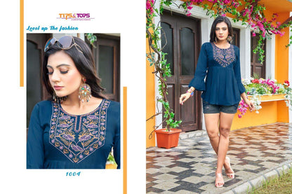 TIPS &amp; TOPS  PULPY VOL-9 KURTI Anant Tex Exports Private Limited