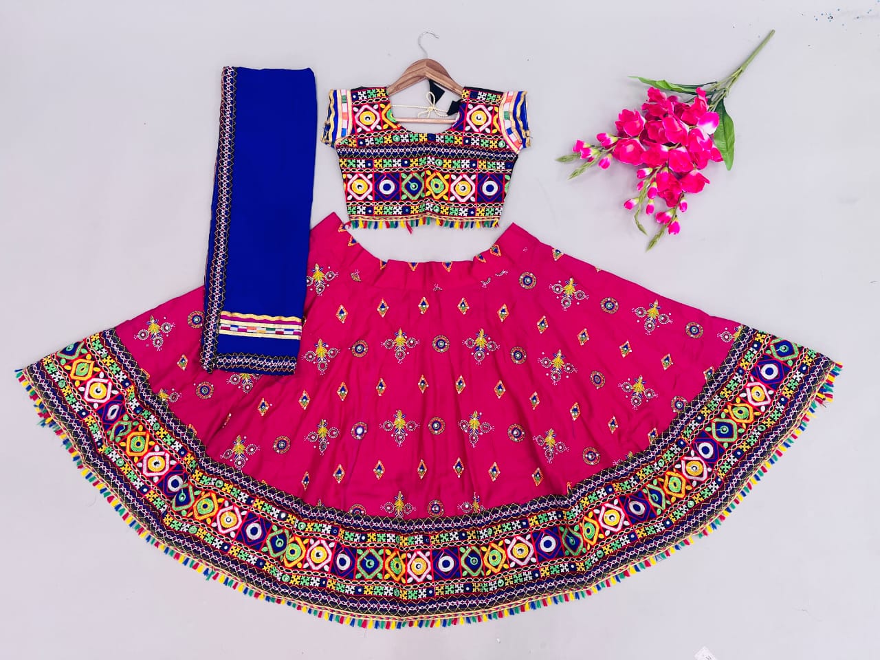 Navratri Traditional Lehenga for kids Anant Tex Exports Private Limited