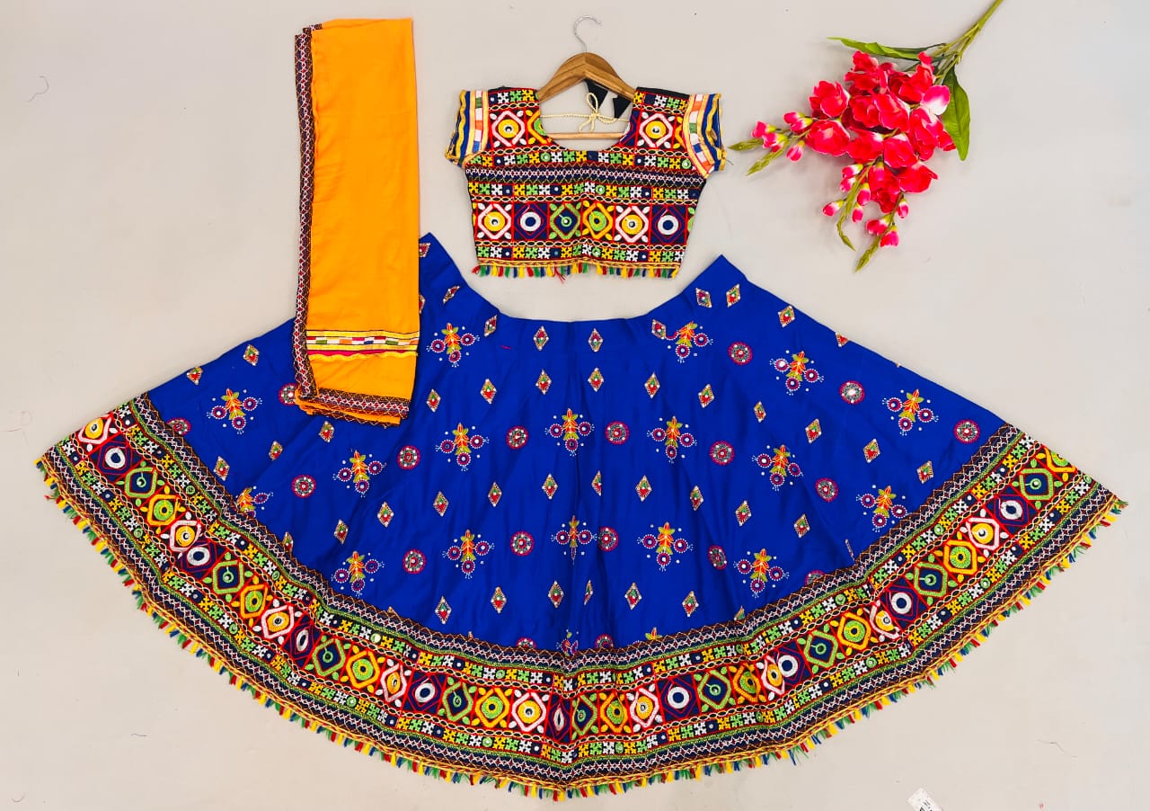 Navratri Traditional Lehenga for kids Anant Tex Exports Private Limited