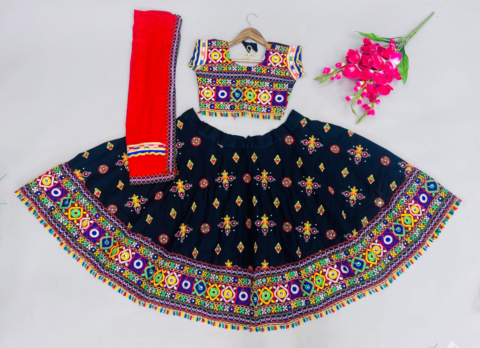 Navratri Traditional Lehenga for kids Anant Tex Exports Private Limited