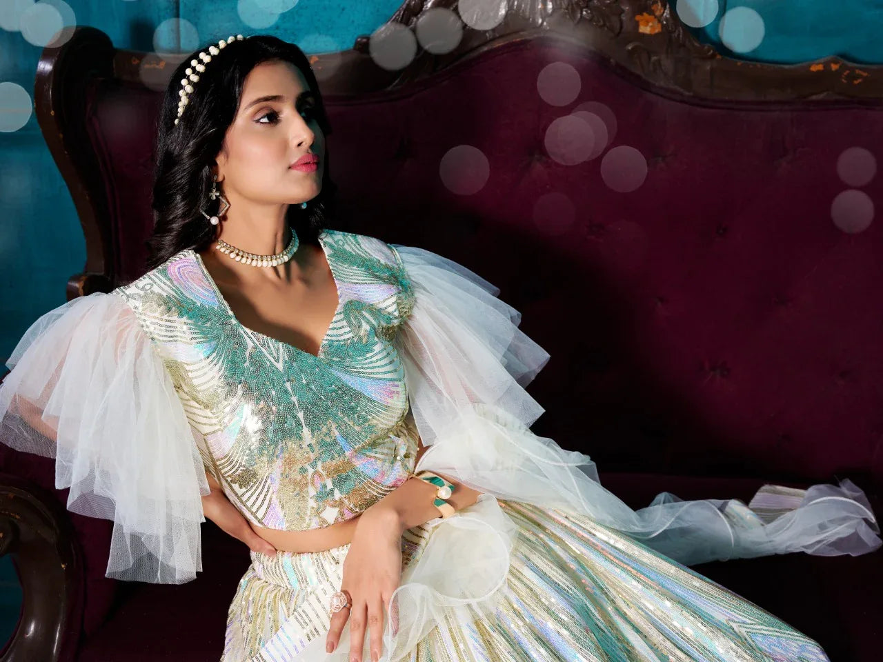 Party Wear Designer Wedding Lehenga Choli Anant Tex Exports Private Limited