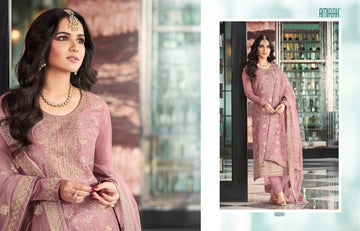 Amirah Sofia Dola Silk Embroidery Salwar Kameez Collection Anant Tex Exports Private Limited