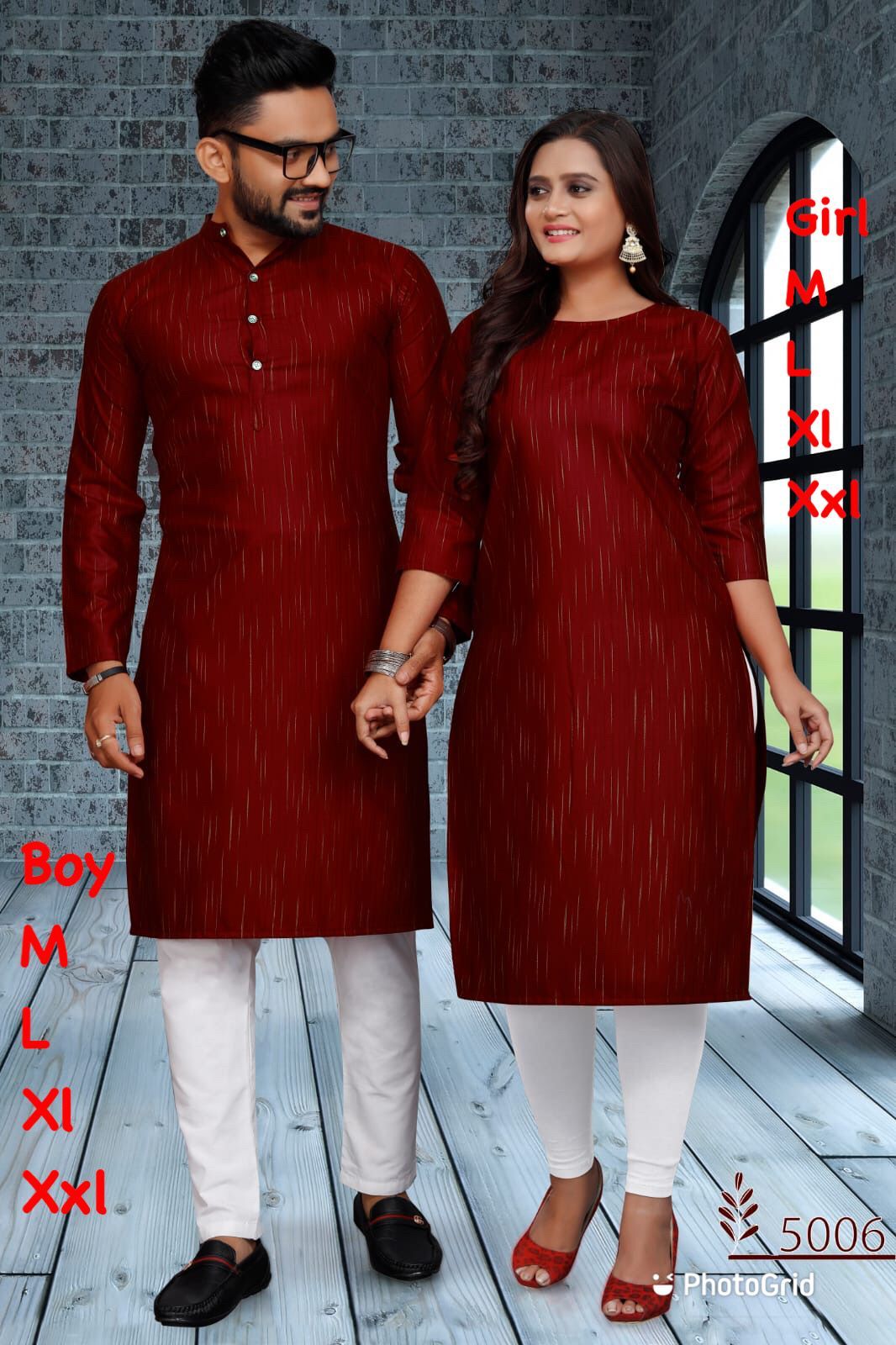 Cotton Couple Dress Anant Tex Exports Private Limited