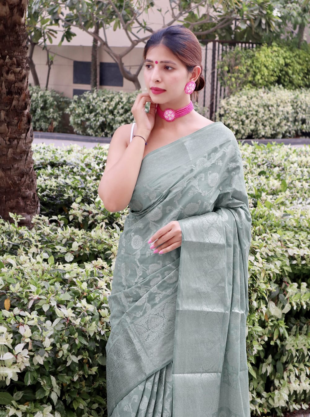 Pure Party Wear Soft Cotton Silk Saree Anant Tex Exports Private Limited