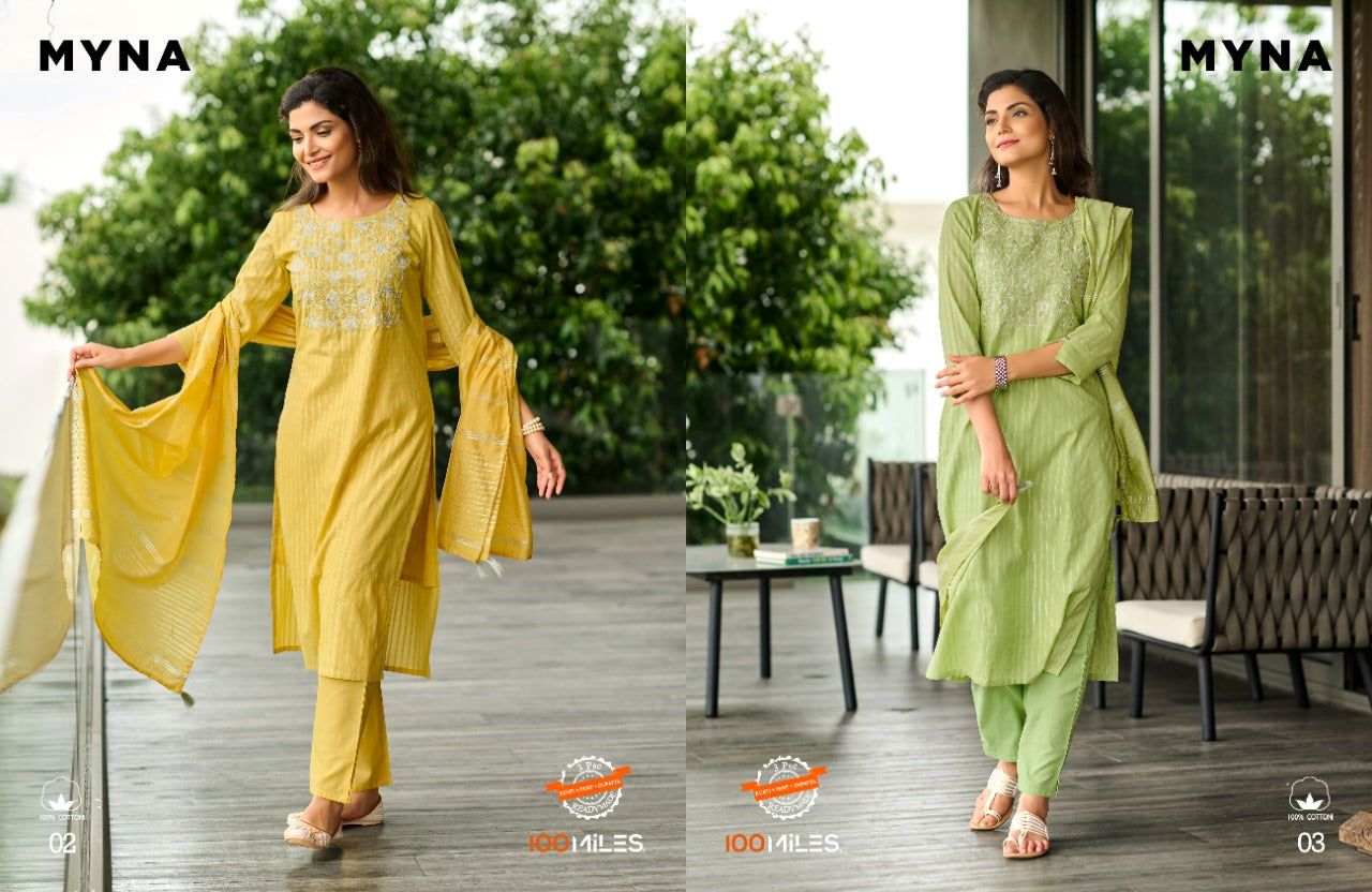 MYNA 100MILES READYMADE KURTI Anant Tex Exports Private Limited