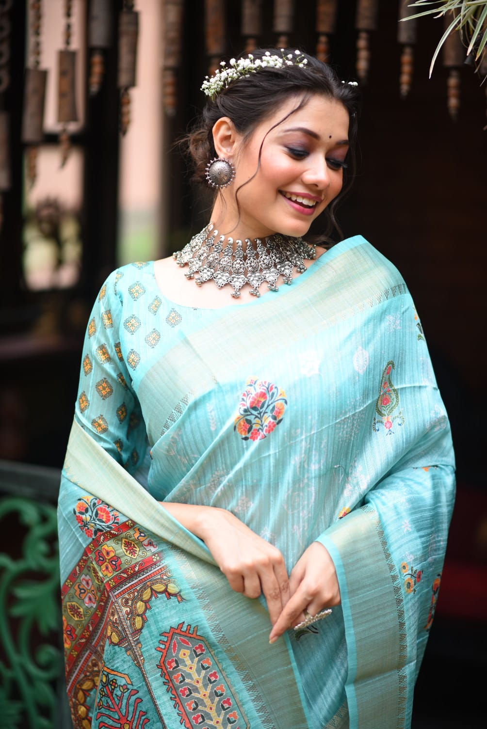 Tussar Silk Weaving Saree Anant Tex Exports Private Limited