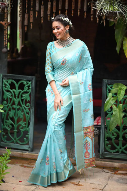 Tussar Silk Weaving Saree Anant Tex Exports Private Limited