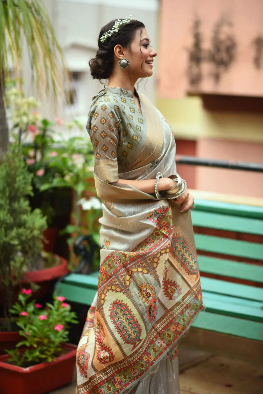 Tussar Silk Weaving Saree Anant Tex Exports Private Limited