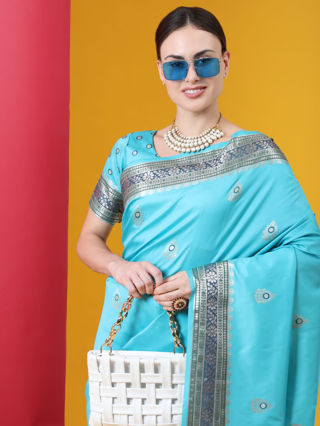 Banarasi Soft Silk Saree Anant Tex Exports Private Limited