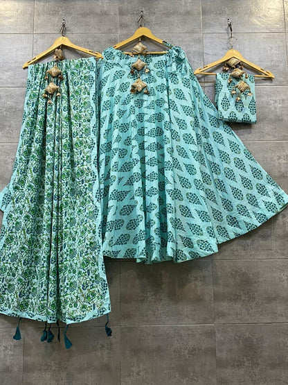 Pure Cotton Printed Navratri Lehenga Choli Anant Tex Exports Private Limited