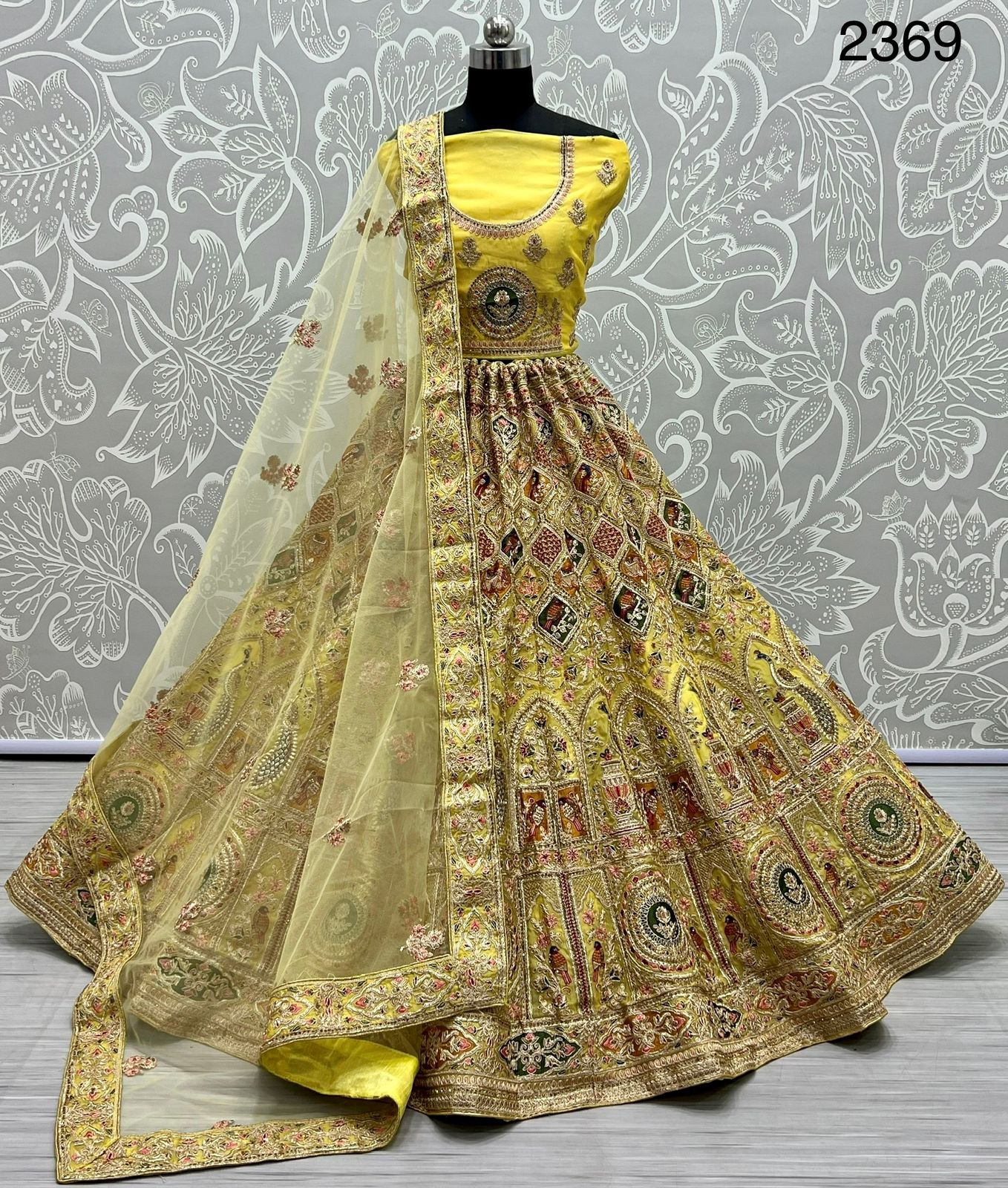 Dori Embroidered Designer Lehenga Choli Anant Tex Exports Private Limited