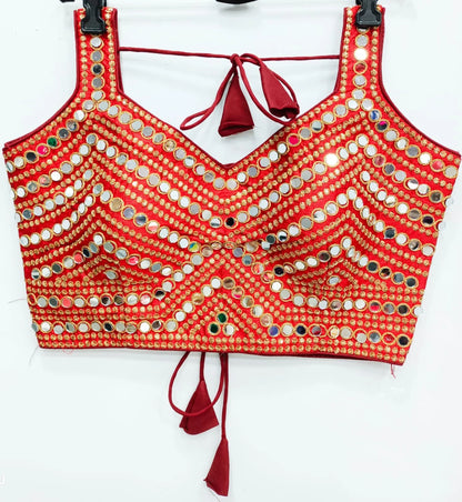 Readymade Mirror Work Blouse Anant Tex Exports Private Limited