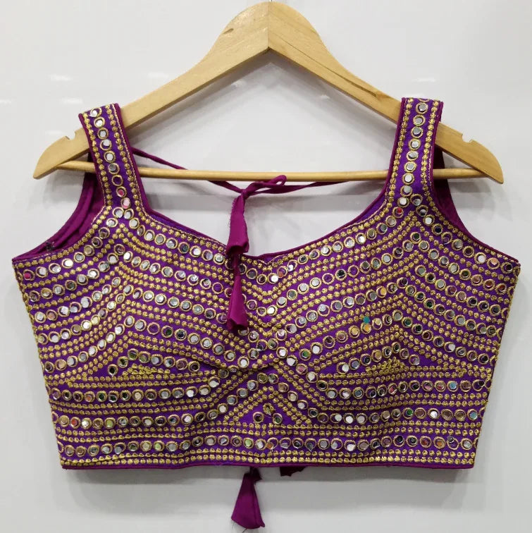 Readymade Mirror Work Blouse Anant Tex Exports Private Limited