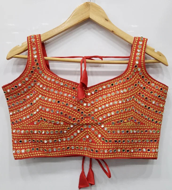 Readymade Mirror Work Blouse Anant Tex Exports Private Limited