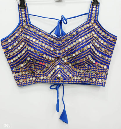Readymade Mirror Work Blouse Anant Tex Exports Private Limited