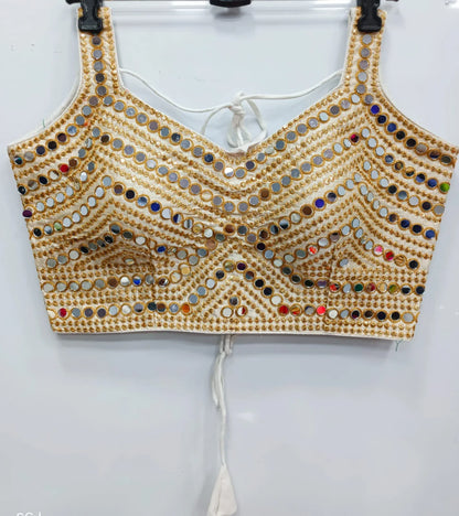 Readymade Mirror Work Blouse Anant Tex Exports Private Limited