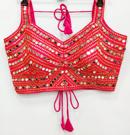 Readymade Mirror Work Blouse Anant Tex Exports Private Limited