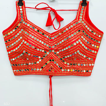 Readymade Mirror Work Blouse Anant Tex Exports Private Limited