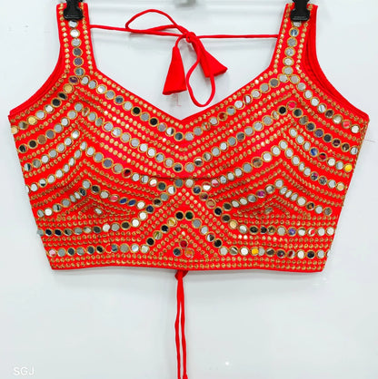 Readymade Mirror Work Blouse Anant Tex Exports Private Limited