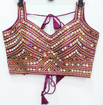 Readymade Mirror Work Blouse Anant Tex Exports Private Limited