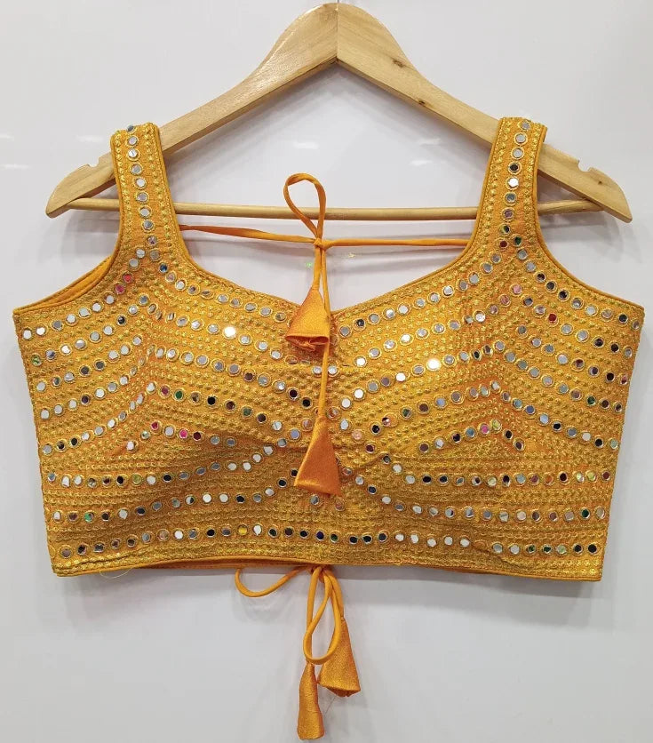 Readymade Mirror Work Blouse Anant Tex Exports Private Limited