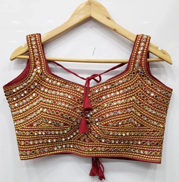 Readymade Mirror Work Blouse Anant Tex Exports Private Limited