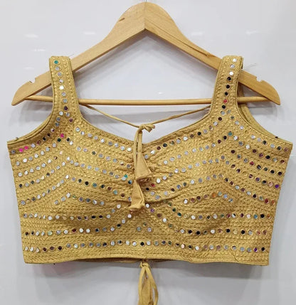 Readymade Mirror Work Blouse Anant Tex Exports Private Limited