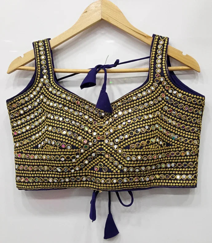 Readymade Mirror Work Blouse Anant Tex Exports Private Limited