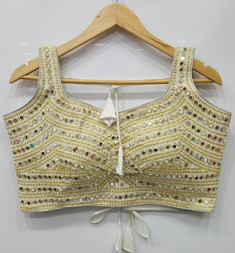 Readymade Mirror Work Blouse Anant Tex Exports Private Limited