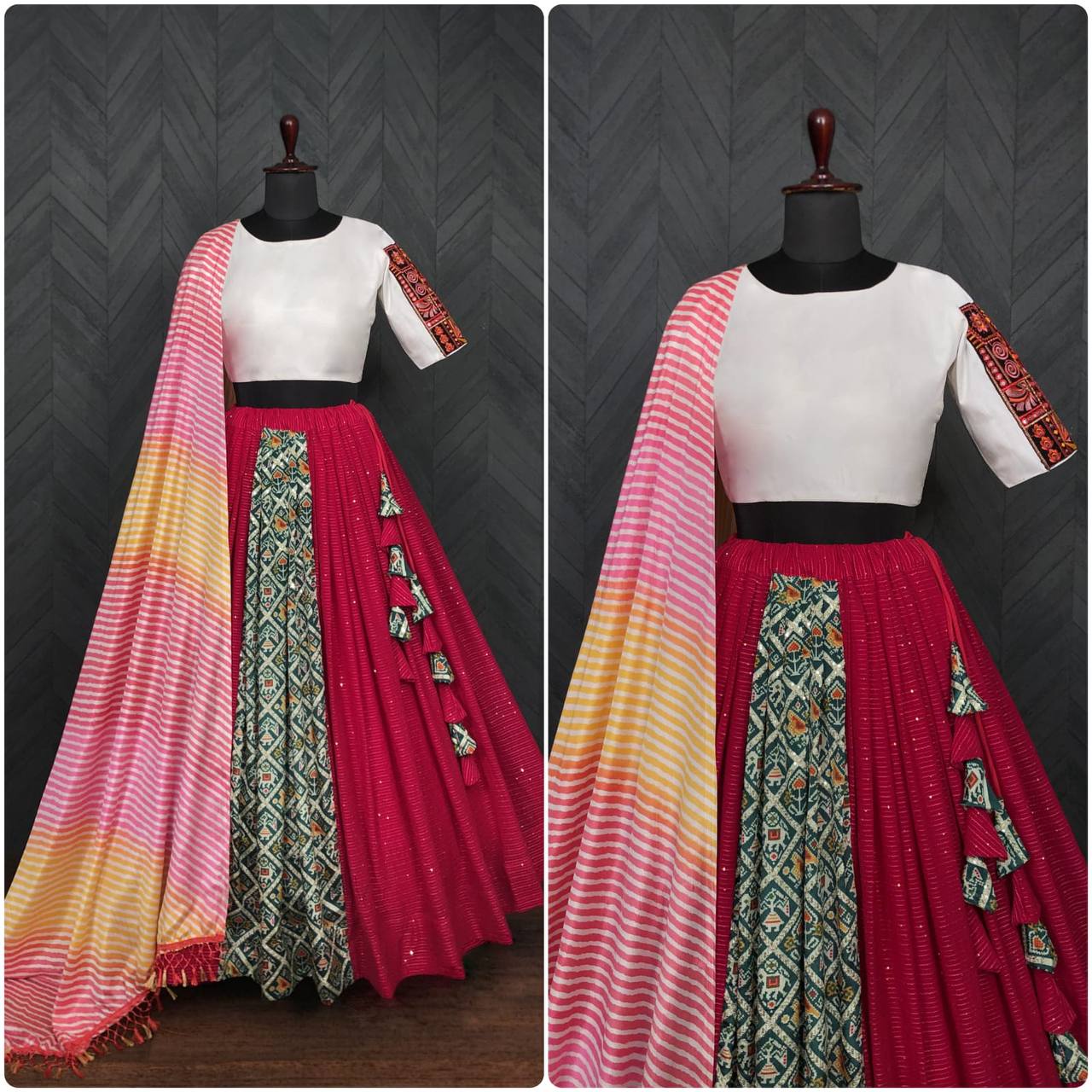 Navratri Special Traditional Looks For Lehenga choli Anant Tex Exports Private Limited