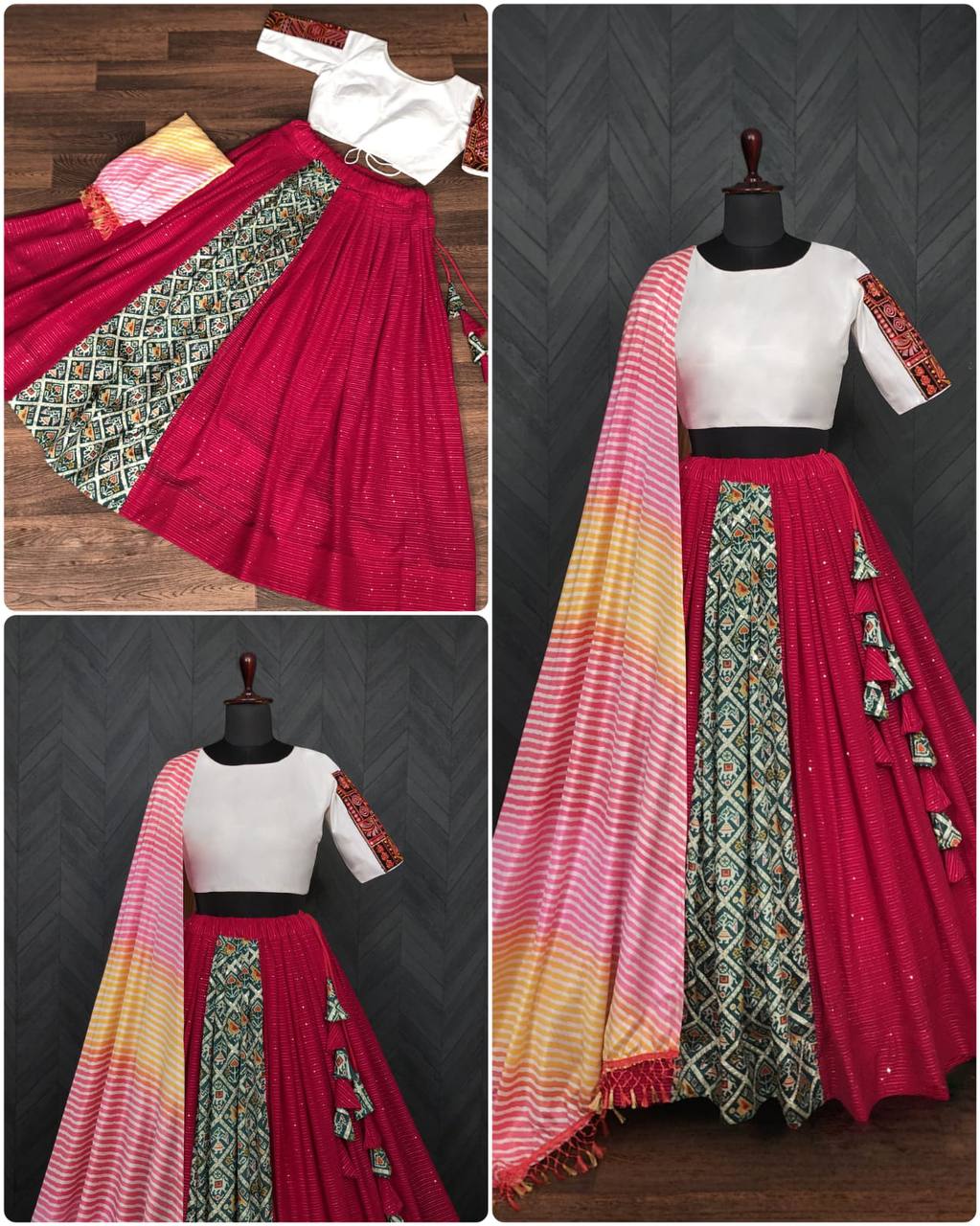 Navratri Special Traditional Looks For Lehenga choli Anant Tex Exports Private Limited