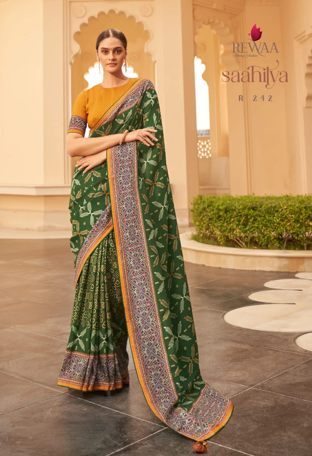 Rewaa Saahitya R -239 To R-247 Series Designer Saree Silk Designer Party Wear Saree Anant Tex Exports Private Limited