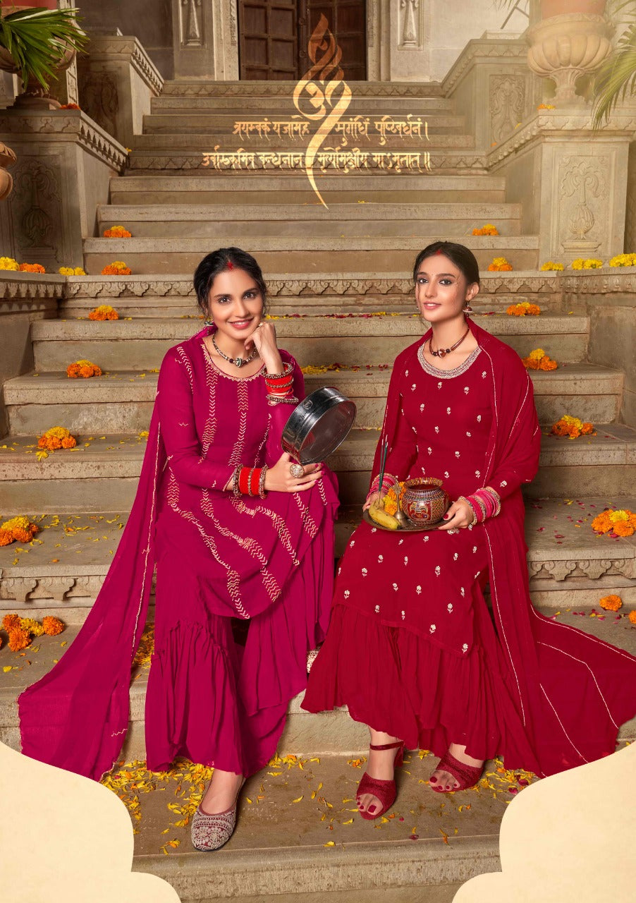 Anju Fabrics Sindoor Viscose Readymade Suit Anant Tex Exports Private Limited