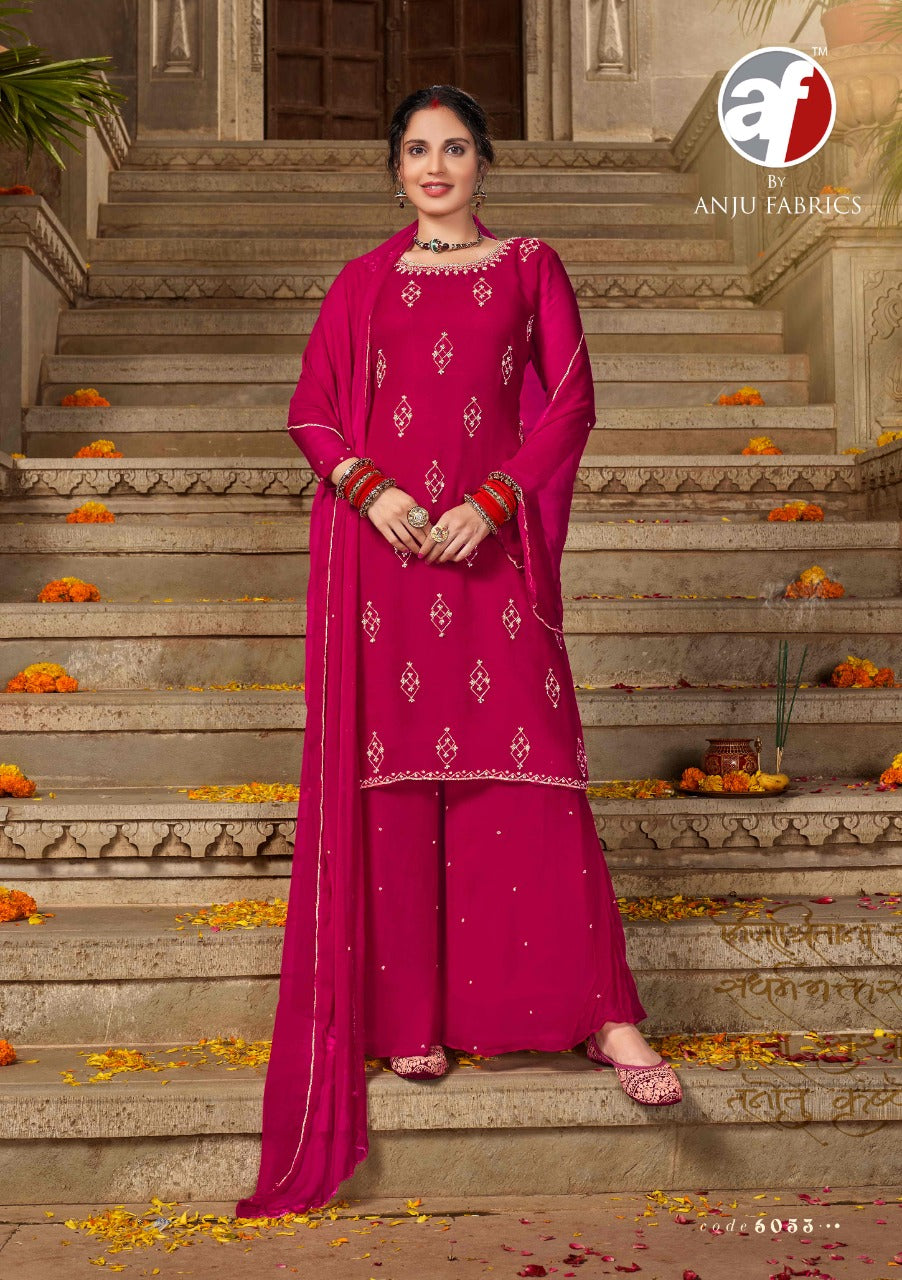 Anju Fabrics Sindoor Viscose Readymade Suit Anant Tex Exports Private Limited