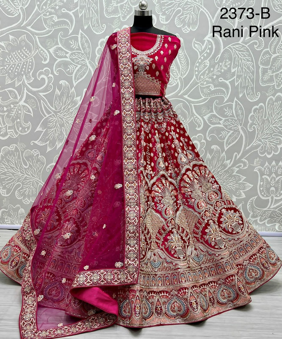 Designer Wedding Lehenga Choli 2373 Anant Tex Exports Private Limited