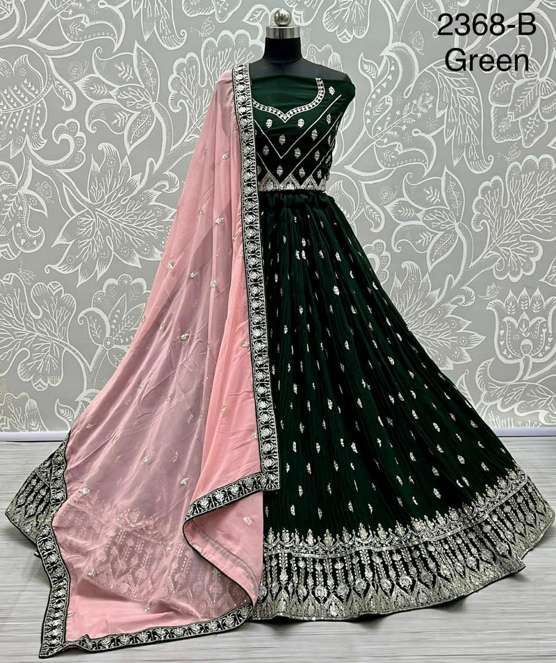 Georgette Wedding Lehenga Choli Anant Tex Exports Private Limited