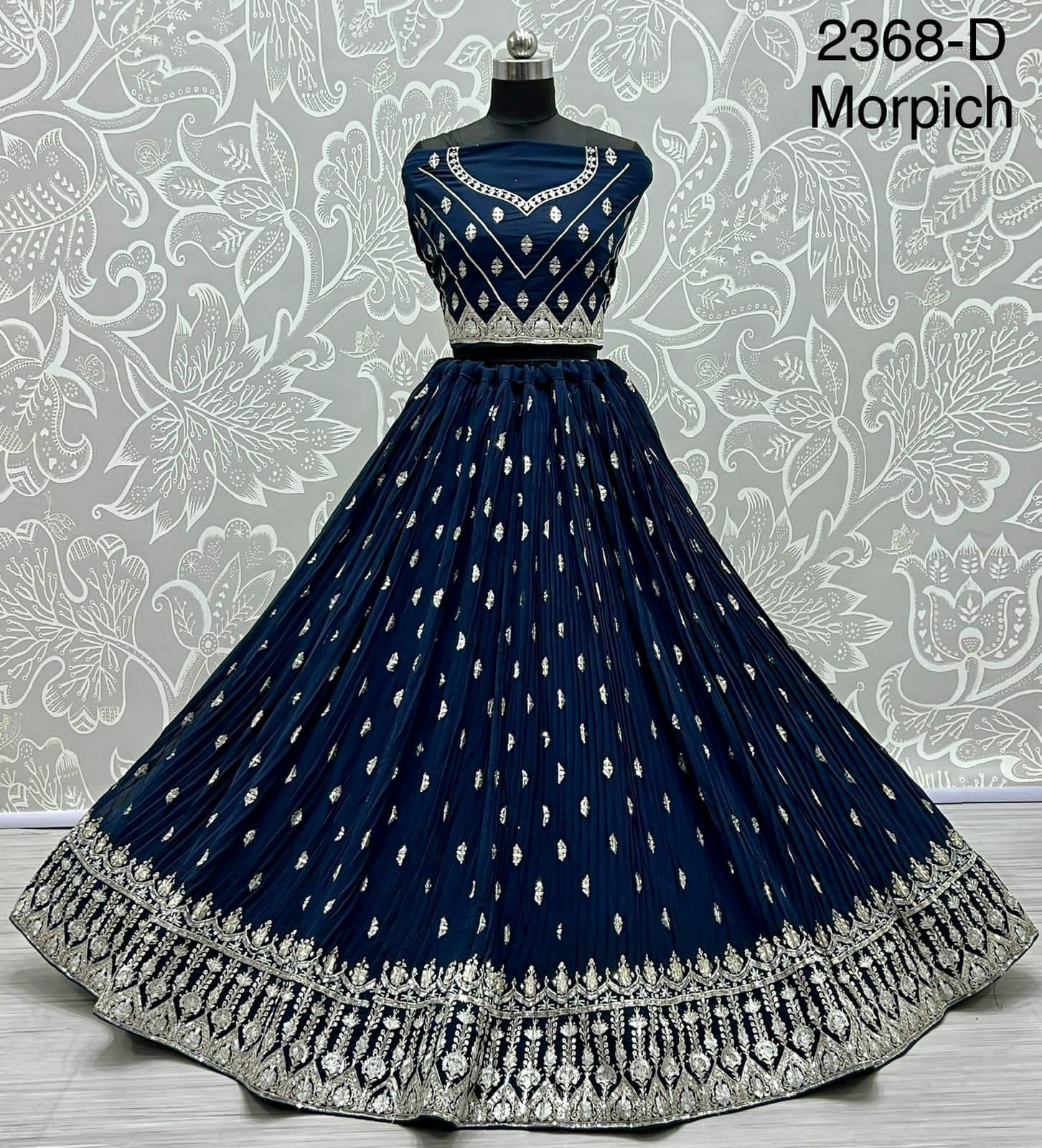 Georgette Wedding Lehenga Choli Anant Tex Exports Private Limited