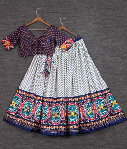Navratri Dola Silk Lehenga Anant Tex Exports Private Limited